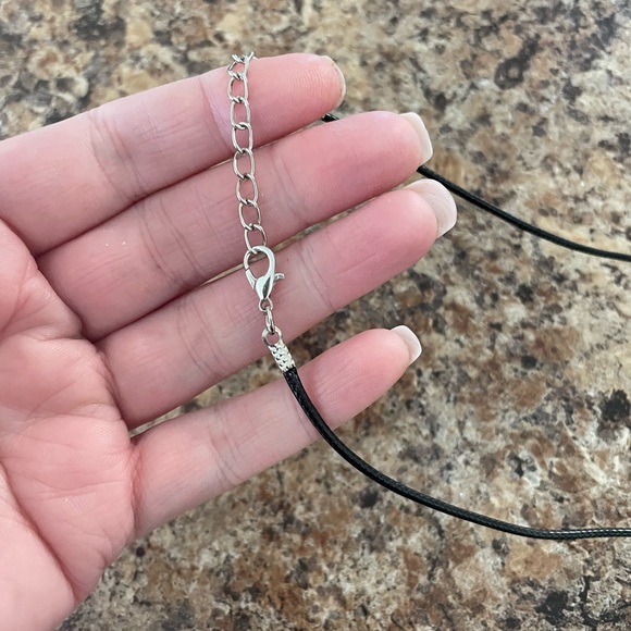 Lisa Frank Dog Acrylic Sticker Necklace - Picture 5 of 7